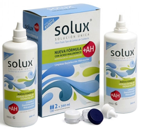 Solux Solución Única +AH Duplo 2X360ml
