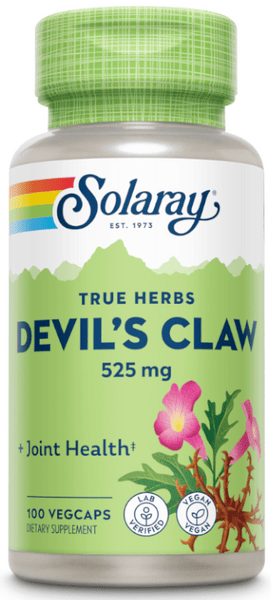 Solaray Raíz de Harpagofito 525 Mg 100 Vegcaps