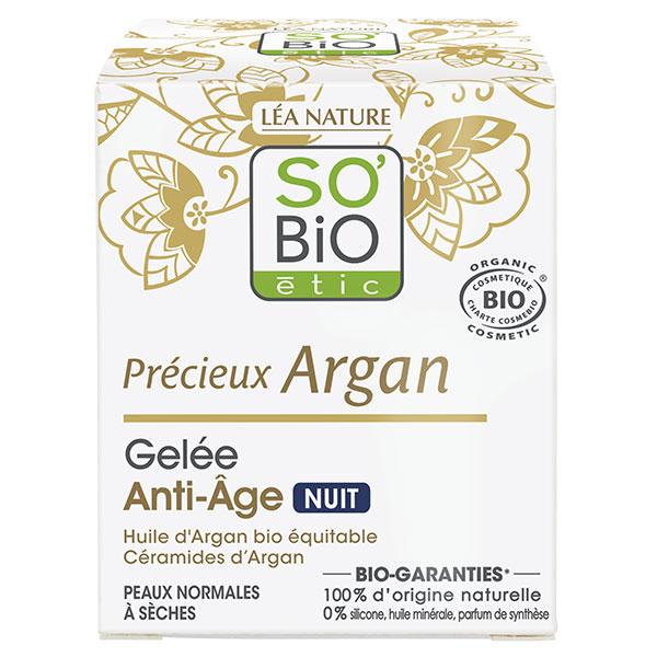 So'Bio Étic Précieux Argan Gelée Anti-Âge Nuit Bio 40ml 2