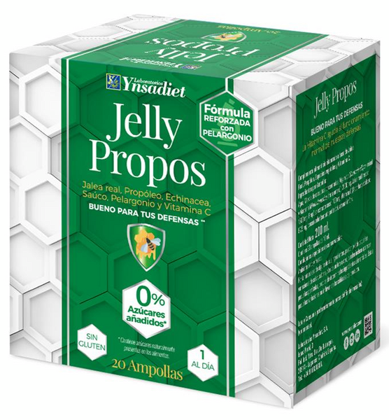 Jelly Propos Con Jalea Real 1500mg 20 Viales