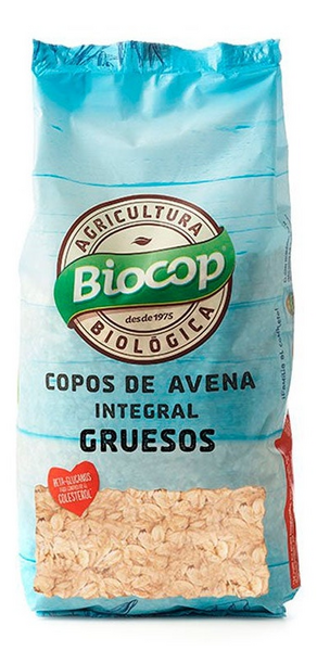 Biocop Copos De Avena Integral Gruesos 500g