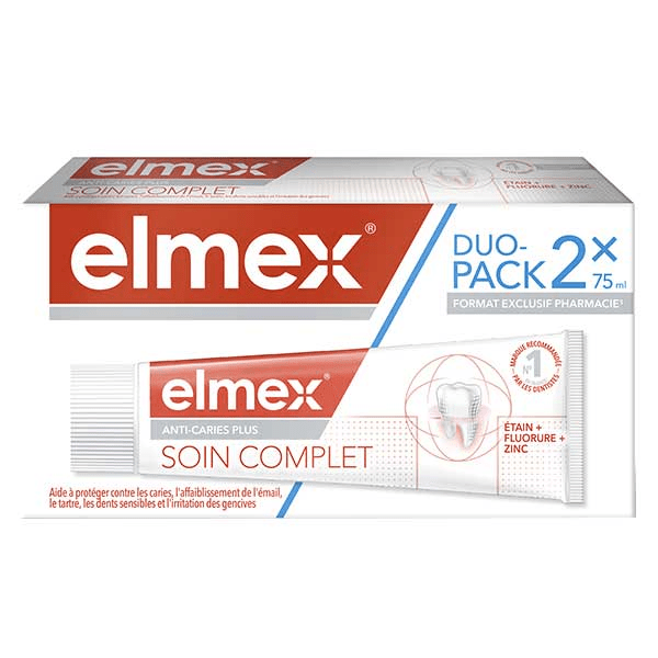 Dentifrice Anti-Caries Soin Complet - 2x75 ml 2