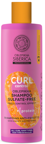 Natura Siberica Champú Sin Sulfatos Con Proteínas Curl Control 400 Ml