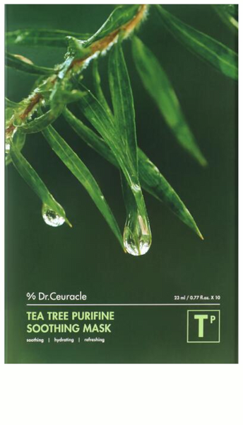 Dr.Ceuracle Tea Tree Purifine Soothing Mascarilla 23 Ml