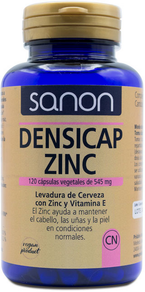 Sanon Densicap Zinc 545 Mg 120 Cápsulas Vegetales