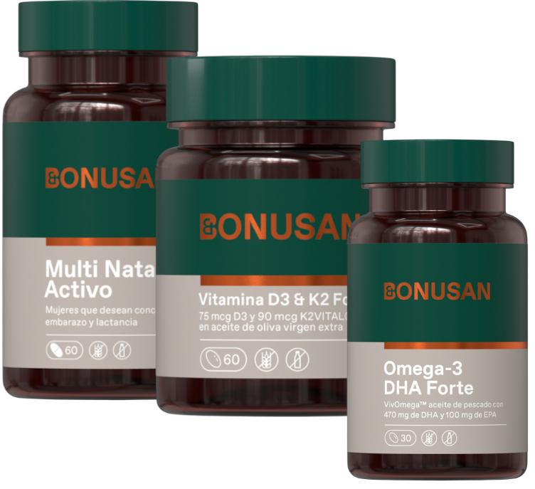 Imagen de Bonusan Multi Natal Activo multivitamínico 60 comprimidos en OfertitasTOP