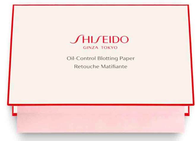 Shiseido The Essentials Oil Control Papel Matificante 100 Uds