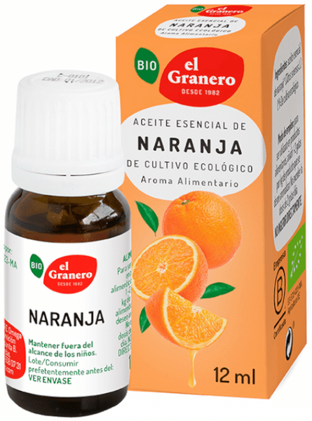 En Oferta El Granero Integral Aceite Esencial De Naranja Bio 12 Ml