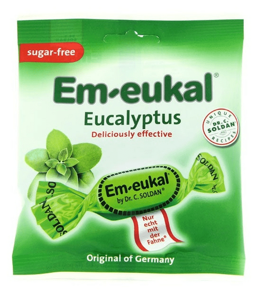 Em-Eukal Caramelos De Eucalipto Sin Azúcar 50Gr
