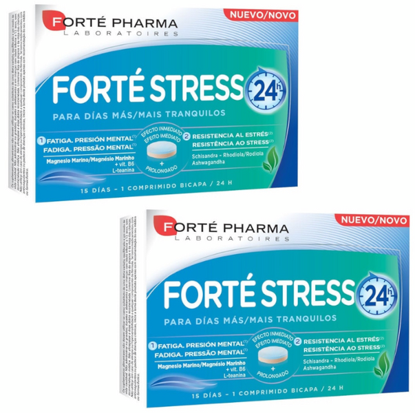 Forté Pharma Forté Stress 24 Horas 2x15 Comprimidos