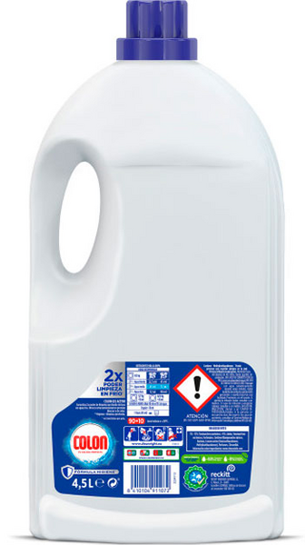 Colon Detergente Líquido Extra Luminosidad 90 Dosis
