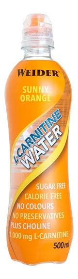 Weider Bebida L-Carnitine Water Naranja 500 Ml