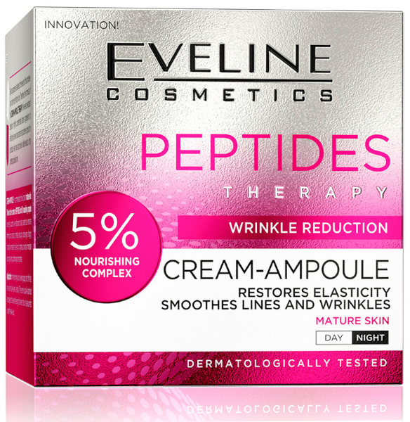 Eveline Cosmetics Crema-Ampolla Péptidos Antiarrugas 50 Ml