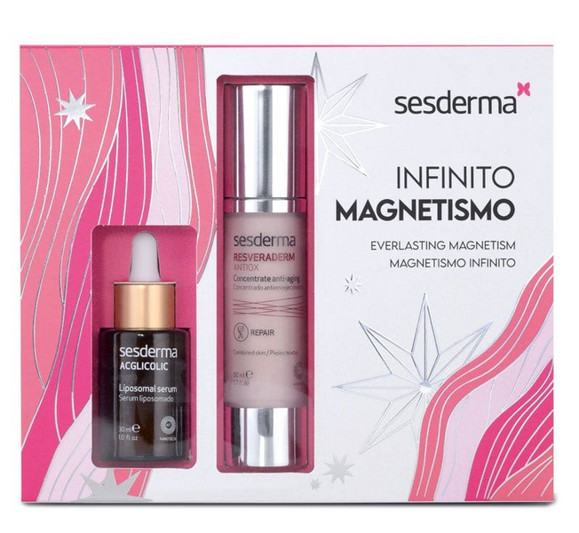 Sesderma Cofre Antiedad Acglicolic Serum 30ml + Resveraderm Antiox 50ml