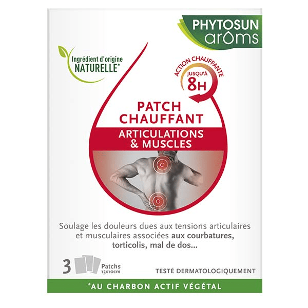 Patch Chauffant Articulations et Muscles 3 Patchs 3