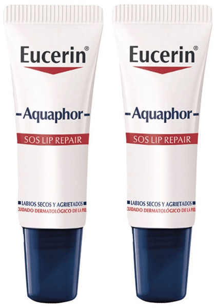 Eucerin Aquaphor Regenerador Labial 2x10 ml