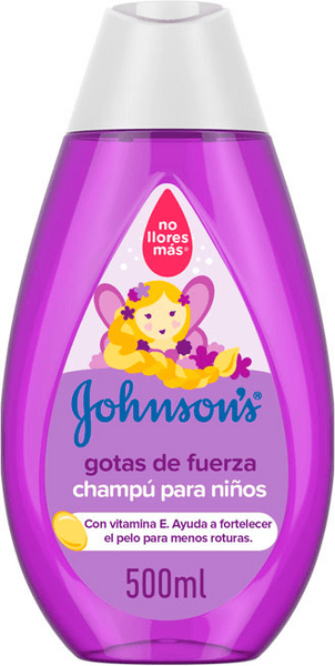 Johnson's Baby Champú Gotas de Fuerza 500 ml