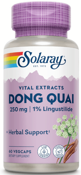 Solaray Dong Quai 60 Cápsulas