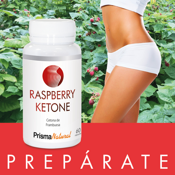 Prisma Natural Raspberry Ketone Cetona Frambuesa 60 Cápsulas