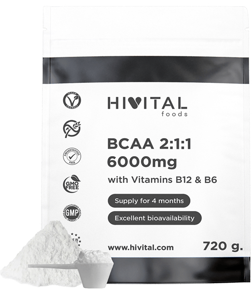 Hivital BCAA 2:1:1 6000mg 720 gr