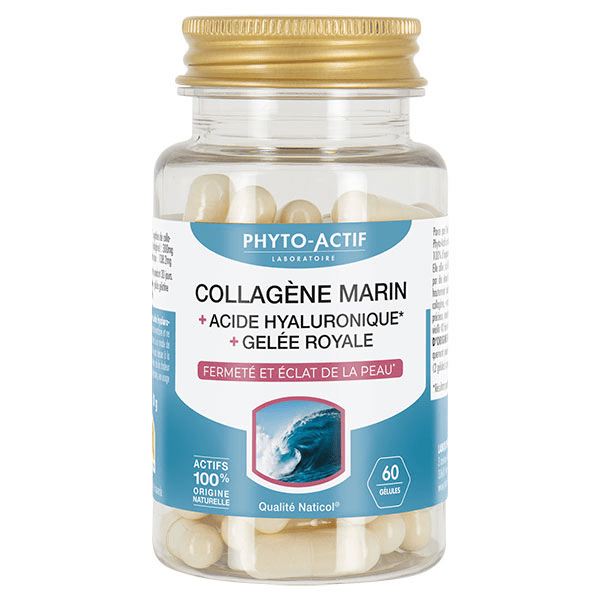 Phyto-actif, Collagène Beauté Acide Hyaluronique 60 gélules 2