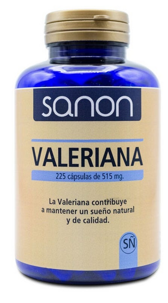 Sanon Valeriana 515mg 225 Cápsulas