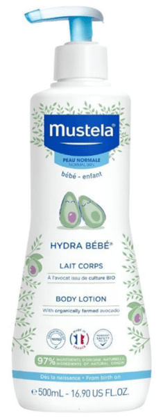 Mustela Hydra-Bebé Leche Corporal Aguacate Bio 500 ml