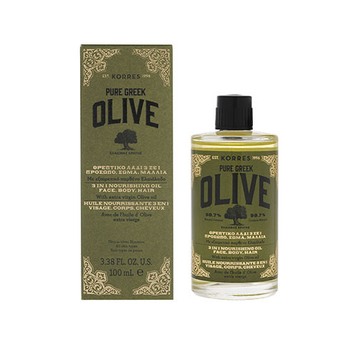 Pure Greek Olive Aceite Nutritivo 3en1 100ml