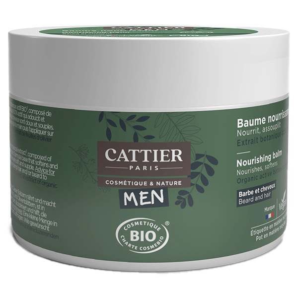Men Baume Nourrissant Barbe et Cheveux Bio 90g 3