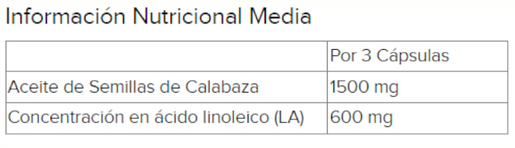 Arkocápsulas Aceite Semillas De Calabaza 50 Cápsulas