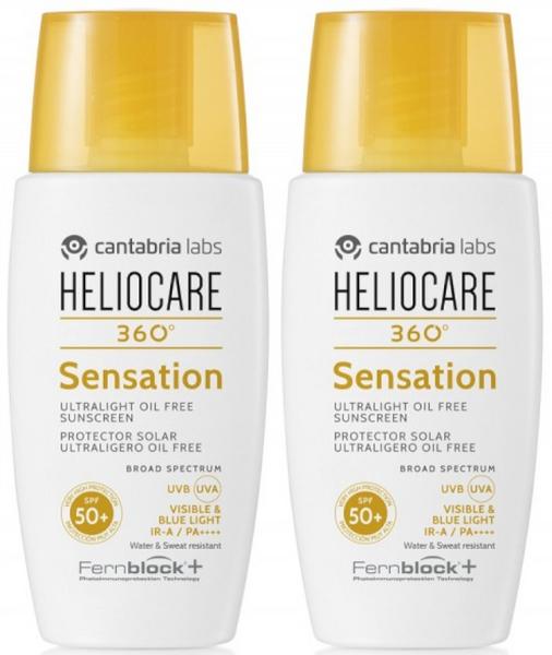 Imagen de Heliocare 360 Sensation protector SPF50+ 2x50 ml 😊 en OfertitasTOP