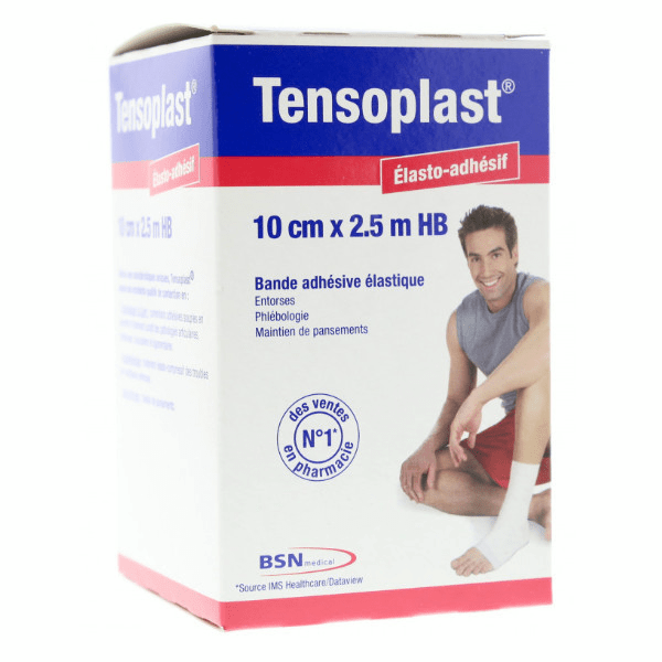 BSN Médical Tensoplast HBC Bande Adhésive 10cm x 2,5m 2