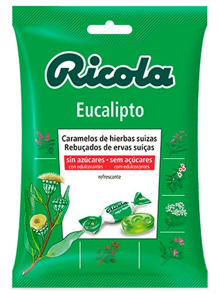 Ricola Bolsa Sin Azúcar 70 Gr Eucalipto