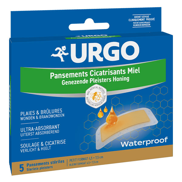 Premiers Soins Pansement Cicatrisant Miel 5 unités 4