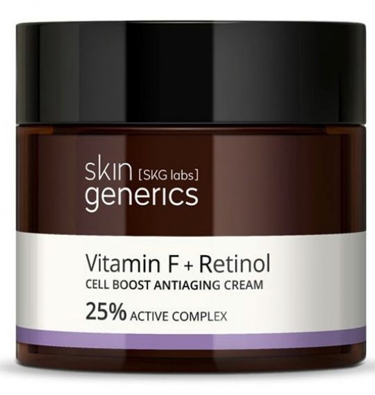 Skin Generics Cell Boost Anti-Aging Cream Vitamin F + Retinol 25% 50 Ml