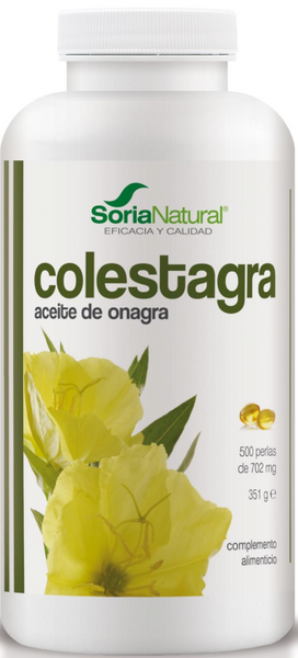 Soria Natural Colestagra Aceite De Onagra 500 Perlas