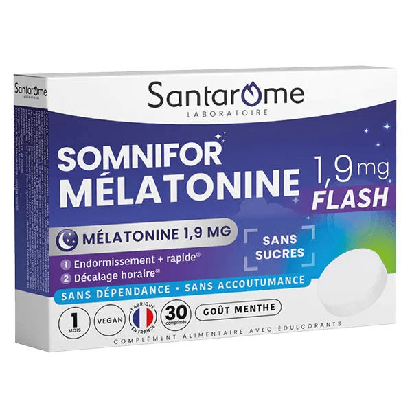 Somnifor Mélatonine 1,9mg - 30 comprimés 2