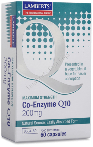 Planeta Huerto B2c Co-Enzima Q10 200 Mg Lamberts 60 Cápsulas - Imagen 2