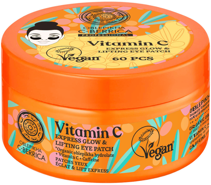 Natura Siberica Vitamin C Parches Contorno Ojos 60 Uds