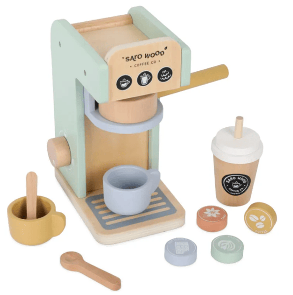 Saro Set de Cafetera de Madera +36m
