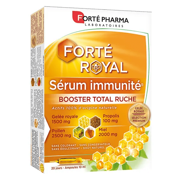 Forté Royal Sérum Royal Immunité Pollen Propolis 20 ampoules 4