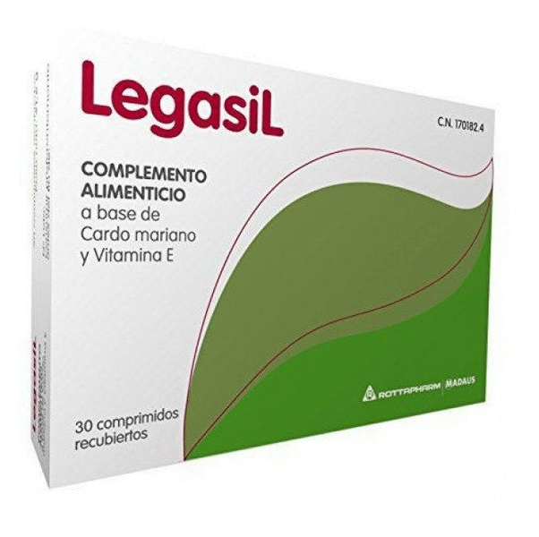Legasil Cardo Mariano + Vitamina E 30 Comprimidos Recubiertos