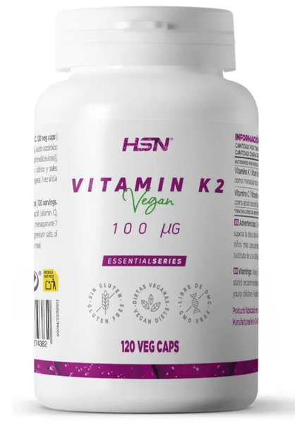 Hsn Vitamina K2 100 Mcg 120 Cápsulas - Imagen 2