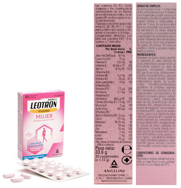 Leotron Mujer 30 Comprimidos