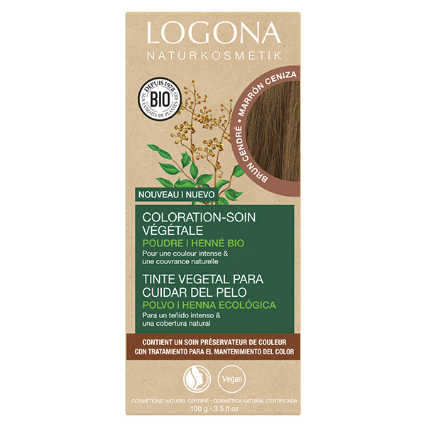 Coloration-soin brun cendré 100g
