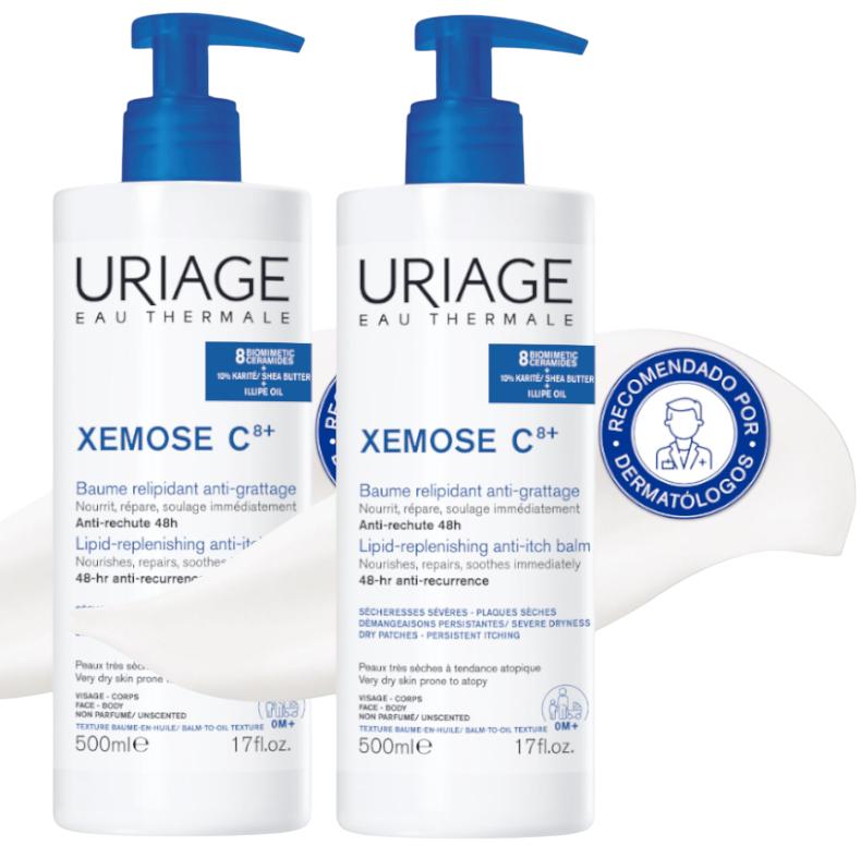 Imagen de Uriage Xemose C8+ bálsamo Anti-picor 2x500 ml en OfertitasTOP