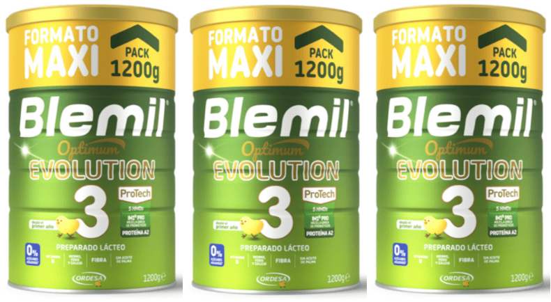 Blemil Optimum Evolution 3 Leche de Crecimiento 3x1200 gr