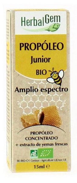 HerbalGem Propóleo Gotas Defensas Bio Junior 15ml