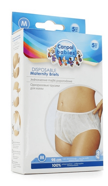 Canpol Babies Braguitas Postparto Desechables Talla M 5 uds