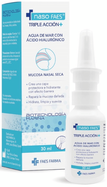 Naso Faes Fluid+ Triple Acción 30Ml - Imagen 3